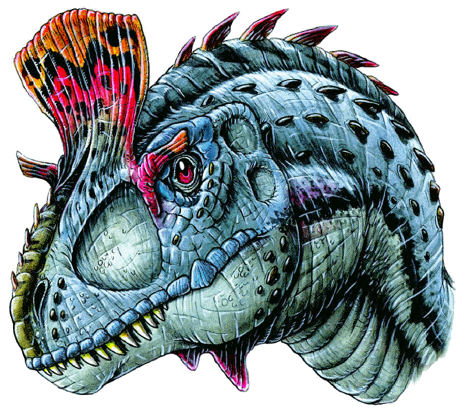 Cryolophosaurus ellioti dinosaur